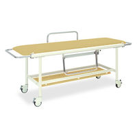 高田ベッド製作所 ストレッチャー100 幅60×長さ200(座シート180)×高さ80cm アイボリー TB-623 1台（直送品）