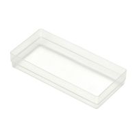 サカセ化学工業 アンプルケース(W235×D104×H42mm)クリアホワイト AT-13 1個 62-0853-69（直送品）