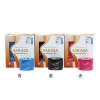 ファロス さらさキネシオロジーテープ 5cm×5m 黒 6巻入 20箱 6KLK500 1ケース(120巻) 62-9097-82（直送品）