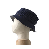特殊衣料 アボネット +JARI ハット ストライプ ネイビー フリーサイズ 2080 1個 61-9621-80（直送品）
