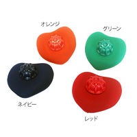 ヘルメット潜水 クロッツ やわらか湯たんぽ ハート型 ミニ ネイビー HY-619-NV 1個 62-9828-05（直送品）