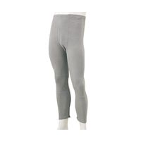 ケアファッション 紳士裾ファスナー付タイツ グレー M 01917-01 1枚 61-7381-64（直送品）