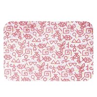 ケアファッション 名札付食事用エプロン ピンク 39670-01 1枚 61-7384-47（直送品）