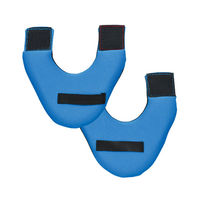 キヨタ ヘッドガード フィット専用頬パッド(左右1組)ブルー KM-5 ブルー 1個 61-9640-74（直送品）