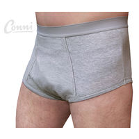 Conni メンズ・オスカー Mサイズ グレー 5702-2-G 1枚 62-7115-15（直送品）