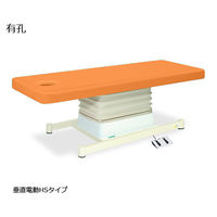 高田ベッド製作所 有孔垂直電動HSタイプ 幅70×長さ170×高さ46~79cm オレンジ TB-897U 1個 61-5846-80（直送品）