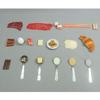 イワイサンプル フードモデル 脂質(脂肪)の多い食品 37 1セット 62-8602-11（直送品）