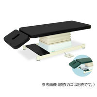 高田ベッド製作所 垂直電動Aタイプ 幅60×長さ200×高さ49~82cm 黒 TB-539 1台 62-8686-65（直送品）