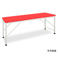 高田ベッド製作所 処理台 幅50×長さ180×高さ85cm レッド TB-367 1台 62-8650-44（直送品）
