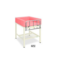 S型オムツ交換台(縦型) 幅70(全幅80)×奥行85(全奥行90)×高さ85(全高103)cm ピンク TB-722-01 1台（直送品）