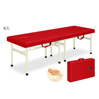 高田ベッド製作所 有孔メモリーオリコ 幅60×長さ180×高さ45cm レッド TB-754U 1個 63-0033-54（直送品）