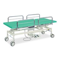 高田ベッド製作所 電動4Sカイザー 幅65×長さ180×高さ45~83cm メディブルー TB-1130 1個 61-5964-30（直送品）