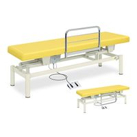 高田ベッド製作所 クラリス 幅65×長さ180×高さ45~83cm 茶 TB-454 1個 61-5951-11（直送品）