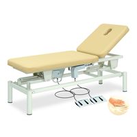 高田ベッド製作所 有孔ロメオ 幅60×長さ180×高さ45~83cm メディグリーン TB-283U 1個 61-5976-31（直送品）