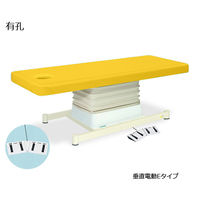 高田ベッド製作所 有孔垂直電動Eタイプ 幅70×長さ170×高さ46~79cm イエロー TB-762U 1個 61-5851-15（直送品）