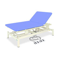 高田ベッド製作所 2M電動ボバース(02) 幅110×長さ190×高さ45~80cm ライトブルー TB-1077-02 1個（直送品）