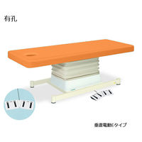 高田ベッド製作所 有孔垂直電動Eタイプ 幅70×長さ170×高さ46~79cm オレンジ TB-762U 1個 61-5851-17（直送品）