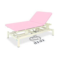 高田ベッド製作所 2M電動ボバース(01) 幅90×長さ200×高さ45~80cm ピンク TB-1077-01 1個 61-5070-08（直送品）