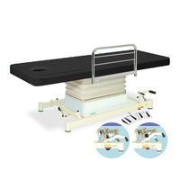 高田ベッド製作所 有孔垂直電動EZタイプ 幅70×長さ190×高さ48~81cm 黒 TB-889U 1個 61-5858-01（直送品）