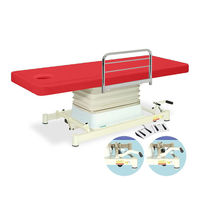 高田ベッド製作所 有孔垂直電動EZタイプ 幅70×長さ170×高さ48~81cm レッド TB-889U 1個 61-5857-79（直送品）