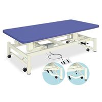 高田ベッド製作所 電動キャリーホーム(01) 幅80×長さ200×高さ45~80cm メディグリーン TB-576-01 1個 61-5062-52（直送品）