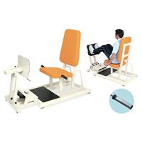 レッグプレスDXII 座幅45(全幅60)×奥行135×座高32/42(全高107)cm ライムグリーン TB-1217 1個（直送品）