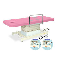 高田ベッド製作所 有孔垂直電動EZタイプ 幅65×長さ190×高さ48~81cm ピンク TB-889U 1個 61-5857-50（直送品）