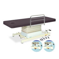 高田ベッド製作所 有孔垂直電動EZタイプ 幅70×長さ170×高さ48~81cm 茶 TB-889U 1個 61-5857-65（直送品）