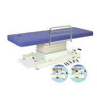 高田ベッド製作所 有孔垂直電動EZタイプ 幅70×長さ180×高さ48~81cm ライトブルー TB-889U 1個 61-5857-85（直送品）