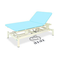 高田ベッド製作所 2M電動ボバース(01) 幅90×長さ180×高さ45~80cm スカイブルー TB-1077-01 1個（直送品）