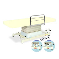 高田ベッド製作所 垂直電動EZタイプ 幅70×長さ170×高さ48~81cm クリーム TB-889 1個 61-5856-65（直送品）