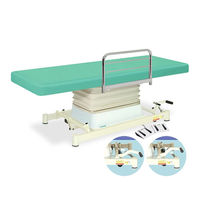 高田ベッド製作所 垂直電動EZタイプ 幅70×長さ190×高さ48~81cm ライトグリーン TB-889 1個 61-5856-93（直送品）