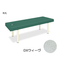 高田ベッド製作所 有孔DXウィーヴ 幅70×長さ170×高さ50cm メディグリーン TB-1141U 1個 62-6912-74（直送品）