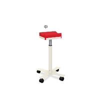 高田ベッド製作所 CX上肢台(中) 高さ56~76cm(10段階調節) レッド TB-886-02 1台 62-8632-81（直送品）