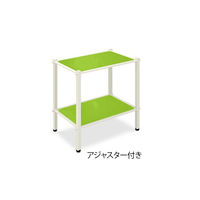 高田ベッド製作所 LSワゴン(アジャスター付き) 幅50×奥行36×高さ65cm 抹茶 TB-1010-02 1台 62-8624-08（直送品）