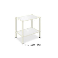 高田ベッド製作所 LSワゴン(アジャスター付き) 幅50×奥行46×高さ65cm 白 TB-1010-02 1台 62-8624-16（直送品）