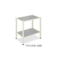高田ベッド製作所 LSワゴン(アジャスター付き) 幅60×奥行46×高さ65cm グレー TB-1010-02 1台 62-8624-96（直送品）