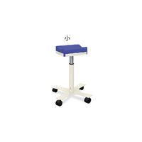 高田ベッド製作所 CX上肢台(小) 高さ46~56cm(5段階調節) ライトブルー TB-886-01 1台 62-8632-51（直送品）