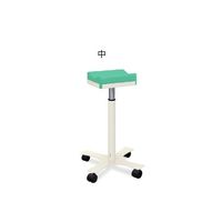 高田ベッド製作所 CX上肢台(中) 高さ56~76cm(10段階調節) ライトグリーン TB-886-02 1台 62-8632-68（直送品）