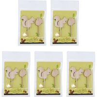 フレーバーライフ社 アロマスティック リスとどんぐり 29066 1セット（木製スティック2種類×各1個×5個）（直送品）