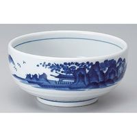 アースモス 美濃焼 丼 染付山水6.0腰張丼 （2個入）（直送品）