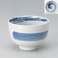 アースモス 美濃焼 丼 粉引青流4.8夏目丼 （4個入）（直送品）