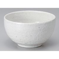 アースモス 美濃焼 丼 新粉引石目