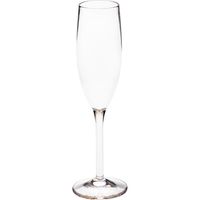 クレイ 割れない花瓶 フラワーベース　 6個セット PC flute glass type B フルートグラス 70×240mm 940-002-0 （直送品）
