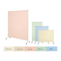 高田ベッド製作所 1連サンカート（04） 幅100×高さ120cm ピンク TB-1412-04 1個 63-2725-04（直送品）
