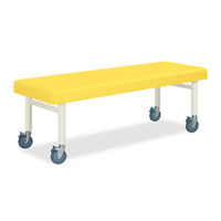 高田ベッド製作所 キャスタ150 幅70×長さ180×高さ55cm スカイブルー TB-1416 1個 63-2714-34（直送品）