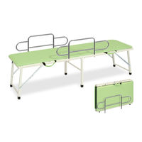 高田ベッド製作所 有孔ガード付粉体ムーブ 幅50×長さ180×高さ60cm レッド TB-1089 1個 63-2711-64（直送品）