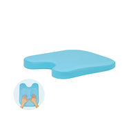 高田ベッド製作所 薄型ケアーバスト 幅42×奥行40×高さ3/8cm スカイブルー TB-77C-73 1個 63-0986-22（直送品）