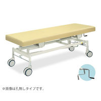 高田ベッド製作所 手動カイザー 幅65×長さ180×高さ45~83cm 茶 TB-428 1個 63-0407-76（直送品）