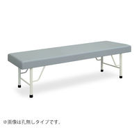 高田ベッド製作所 有孔マッサージベッド 幅70×長さ180×高さ55cm ライムグリーン TB-909U 1個 63-0294-78（直送品）